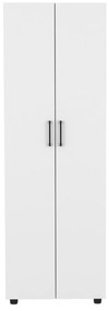 Guarda Roupa com 2 Portas éter, 180 cm a x 60 cm e x 48,5 cm p, branco/duna