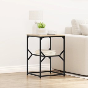 Mesa Lateral vidaXL Carvalho Sonoma 41x40x60 cm Madeira Engenharia