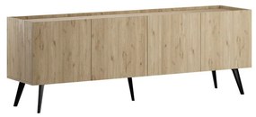 Móvel de TV "Adrian" – Carvalho – 180 x 62 x 41 cm – Design Moderno