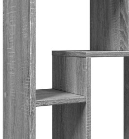Estante 63x20x90 cm derivados de madeira cinzento sonoma
