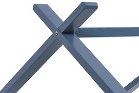Estrutura de cama para crianças 80x160 cm pinho maciço cinza