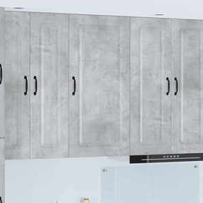 vidaXL Armário de Cozinha Kalmar Cinzento 50 x 31 x 100 cm