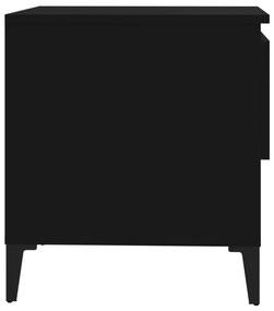 Mesa de apoio 50x46x50 derivados de madeira preto