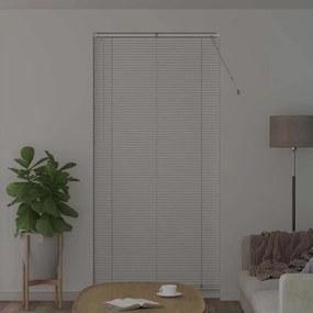 Persiana de Janela com cortinas Outros Manual Branco 100 x 220 cm Alum