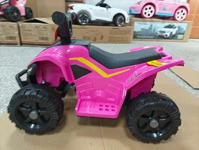 AIYAPLAY Quad Elétrico para Crianças 6V, Marcha para Frente, 2 km/h, para 18-48 Meses, Capacidade 25 kg, Interior e Exterior, Fúcsia | Aosom Portugal