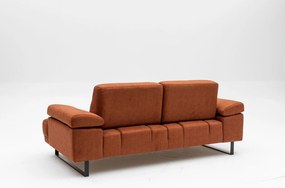 Sofá-Cama de 2 Lugares Mustang – Laranja – 199x99x83 cm