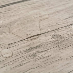Tábuas de soalho PVC auto-adesivo 5,02 m² 2 mm carvalho caiado