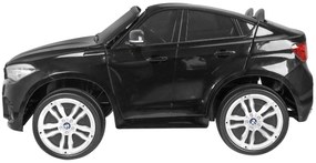 Carro elétrico para Crianças 12V 2 Lugares BMW X6 XXL Preto