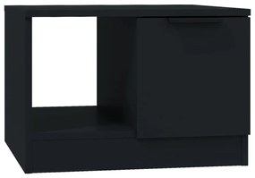 Mesa de centro 50x50x36 cm madeira processada preto