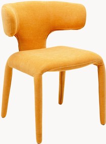 Cadeiras de jantar estofadas Tobi, conjunto de 2