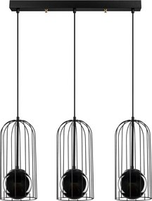 Candeeiro Suspenso Tweety – Preto – 67 x 15 cm