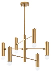 Chandelier Gharib – Dourado – 55 x 55 x 73 cm
