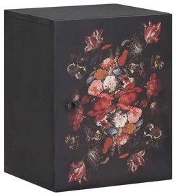 vidaXL Armário suspenso Montado na parede Multicolor 38 x 33,5 x 48 cm