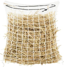 Redes para feno redondas PP 2 pcs 75x75 cm branco