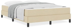 Cama Box Outros Creme 140 x 200 cm tecido