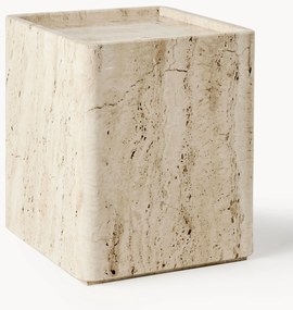 Mesa de apoio em travertino Pietra