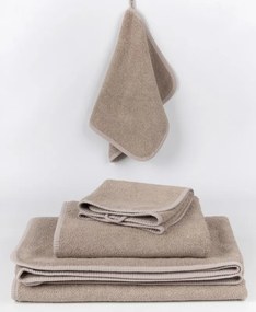 620 gr./m2 Algodão C/ Bambu - Jogo 3 toalhas de banho: Bronze