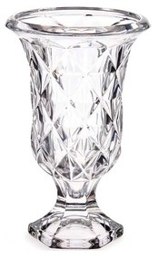 Jarra Vidro com Pé Losangos 23.5cm