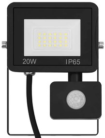 Projetor c/ iluminação LED e sensor 20 W branco frio