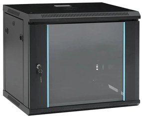 Armário bastidor de parede 9U 19" IP20 600x450x510 mm