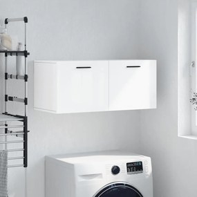830094 vidaXL Armário de parede 80x36,5x35 cm deriv. madeira branco brilhante