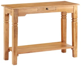 Mesa consola 100x40x76 cm madeira de acácia maciça