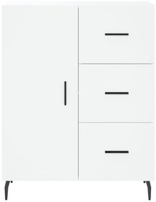 Armário alto 69,5x34x180 cm derivados de madeira branco