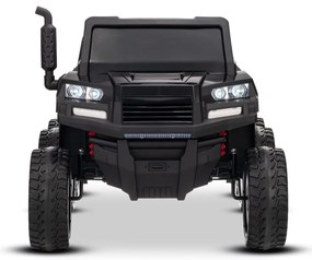 Carro elétrico para crianças RIDER 24V com tração nas quatro rodas (4X 200W), 2 Lugares bateria de lítio, rodas EVA, assento duplo em couro sintético