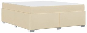 Estrutura da Cama Outros Creme 180 x 200 cm tecido