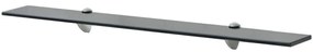 Prateleiras flutuantes 2 pcs vidro 80x20 cm 8 mm