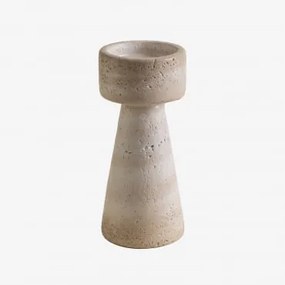 Candelabro Em Cimento Aumont ↑20 Cm - Sklum