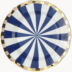 Prato de pequeno-almoço em porcelana artesanal Abracadabra