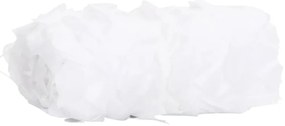 Rede de camuflagem com saco de arrumação 519x142 cm branco