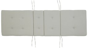 Almofada para espreguiçadeira de jardim 188 x 59 x 5cm taupe TOSCANA/JAVA Beliani