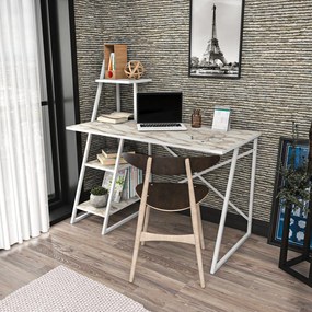 Secretária Admira – Branco – 120 cm x 60 cm x 120 cm