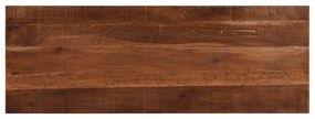 vidaXL Tampo de mesa retangular 140x60x2,5cm madeira recuperada maciça