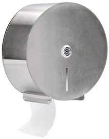 Dispensador Q-Connect de Papel Higienico Jumbo Aco Inoxidavel 115x254x265 mm