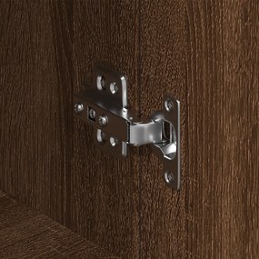 Aparador vidaXL Carvalho castanho Madeira de engenharia 120 x 36 x 69