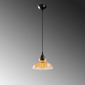 Candeeiro Suspenso Dilberay – Preto – 20 x 20 cm