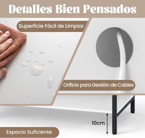 Suporte para gira-discos e Discos de vinil 80 x 45 x 79,5 cm com estação de carregamento, 6 compartimentos e prateleira aberta Brano