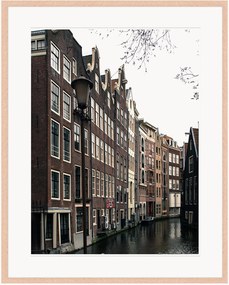 Impressão digital emoldurada Amsterdam City Center