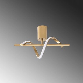 Chandelier Likma – Ouro – 41x16x25 cm