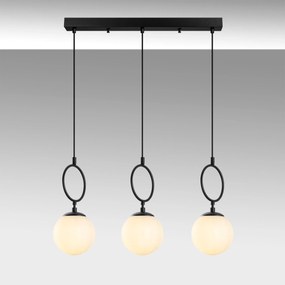 Chandelier Ring – Preto – 75 cm Largura x 185 cm Altura Máx.