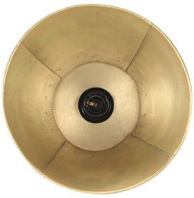 Candeeiros de chão 3 pcs E27 mangueira maciça cor bronze