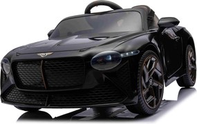 Carro elétrico para crianças Bentley Bacalar 12V, portas que se abrem para cima, controlo remoto 2,4 GHz, luzes LED, entrada USB/AUX, suspensão, bater