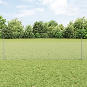 Postes de Cerca vidaXL 11 pcs U-Channel 60 cm Aço Galvanizado, Cerca H