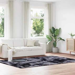 vidaXL Tapete shaggy de pelo alto NAVARRA 200x290 cm cinzento-escuro