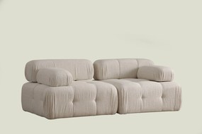 Sofá de 2 Lugares Doblo – Creme – 200 cm x 100 cm x 80 cm