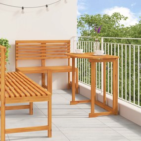 Conjunto de Jantar de Jardim de 5 Peças VidaXL em Madeira Sólida de Acácia