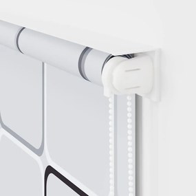 Estore de rolo para o duche 140x240 cm quadrados